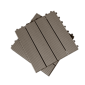 One box of 11 pieces, 300 * 300 * 22mm per piece Outdoor garden floor tiles Corrosion and high temperature resistance